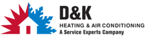 D&K Heating & Air Conditioning logo